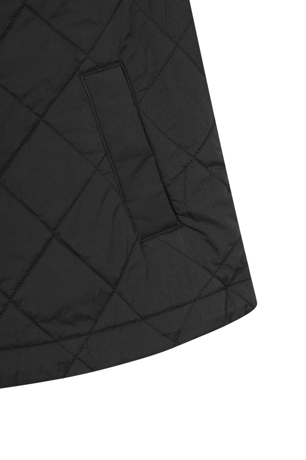 (W) 퀼티드 V넥 스웨트는 여성 골프룩을 위한 스포티하고 미니멀한 스타일의 상의입니다. 블랙 컬러의 레귤러핏 제품으로, 가을/겨울 시즌에 적합하며 두꺼운 두께감과 부드러운 촉감이 특징입니다. 퀄팅 디테일이 돋보이는 디자인에 V넥 라인과 긴 소매로 세련됨을 더했습니다. 안감은 패딩 처리되어 보온성을 높였으며, 골프웨어로 활용하기 좋습니다.
