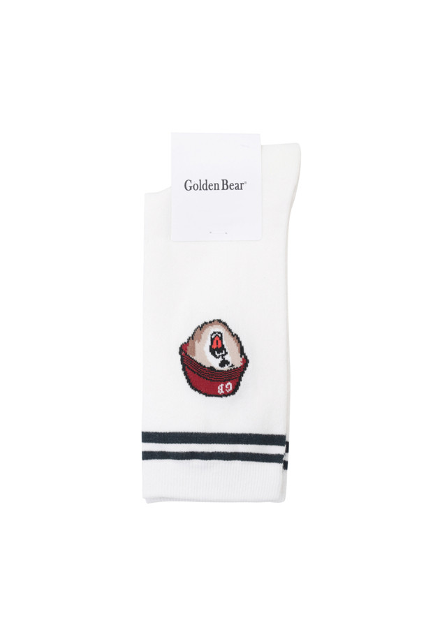 Golden Bear - 양말 - Victory Bear Jacquard Socks	