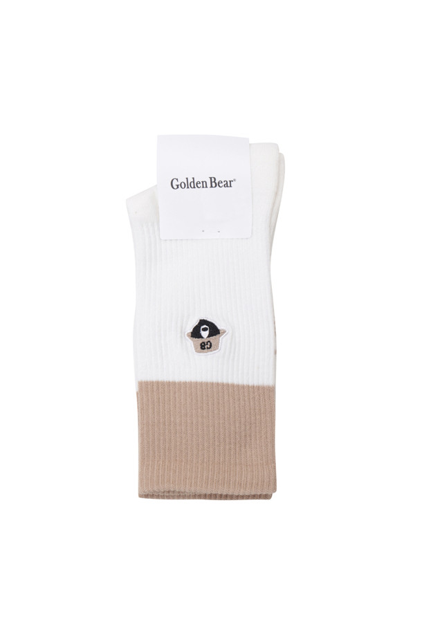 Golden Bear - 양말 - (WOMEN) ColorBlock Mid Socks