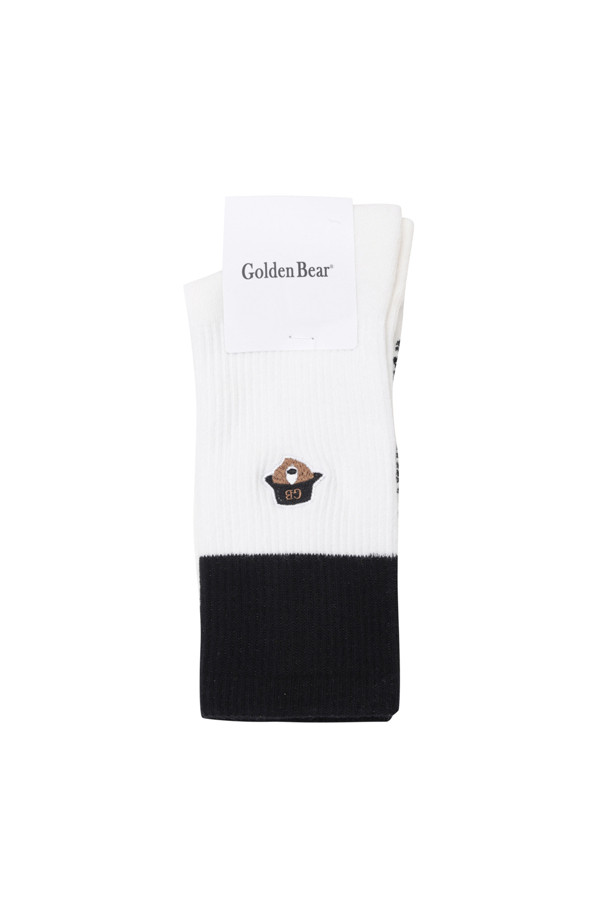 Golden Bear - 양말 - (WOMEN) ColorBlock Mid Socks