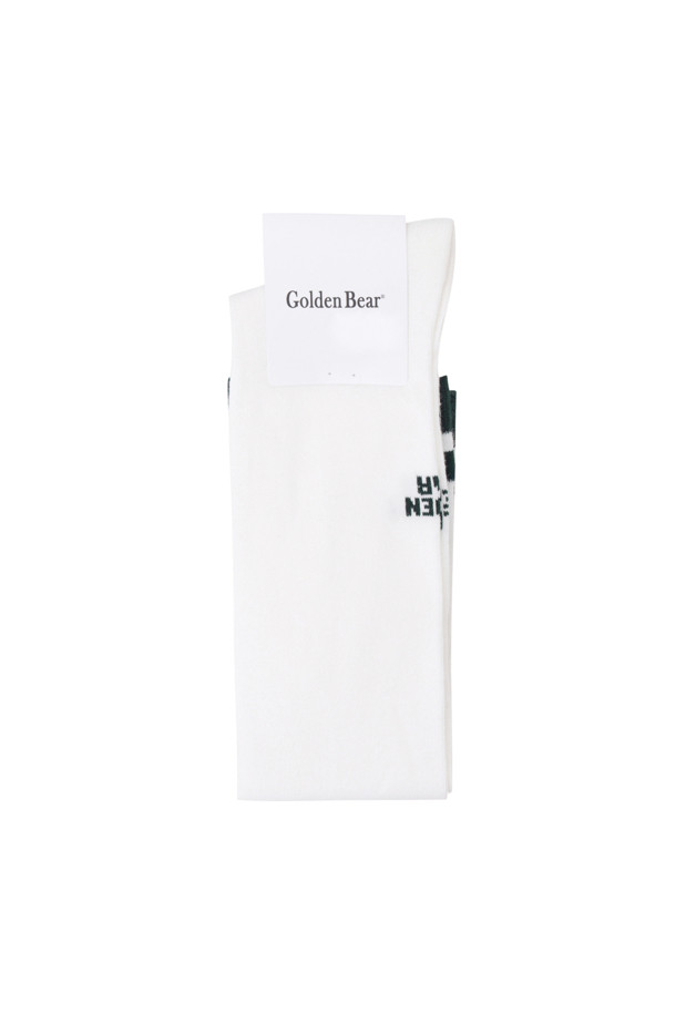 Golden Bear - 양말 - (Women's) Color Tipping Bucket Bear Knee Socks