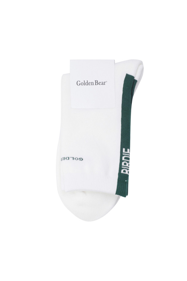 Golden Bear - 양말 - Back line Color Lettering Mid Socks