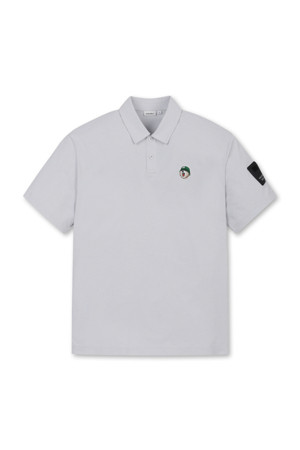 (UNI) SORONA Printed Back Polo T-shirt