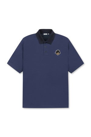 Soft-Touch Pique Polo Collar SS T-shirt