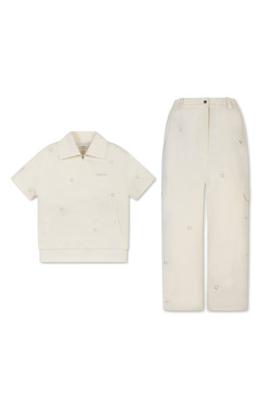 (W) Moon Embroidery Set Up