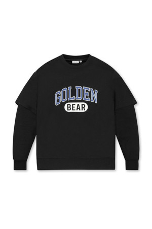 (W) Layered Graphic Sweat Shirt_BLACK-a