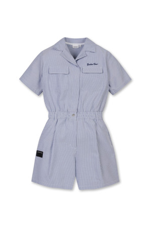 (WOMEN) Seersucker Pocket Jumpsuit