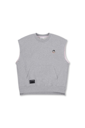 (WOMEN) Pocket Sweat Vest					 					 					