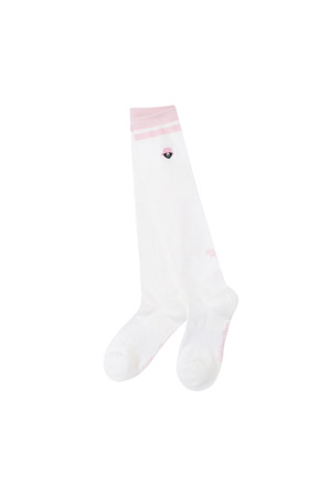 (Women's) Color Tipping Bucket Bear Knee Socks