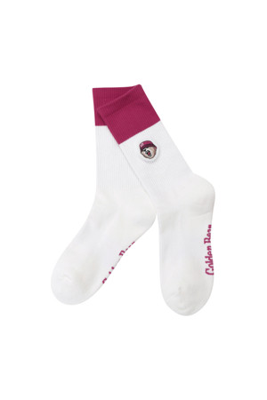 (WOMEN) ColorBlock Mid Socks