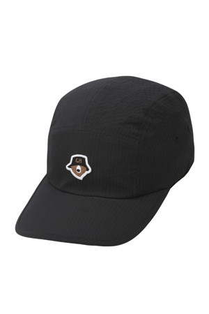 Seersucker Camp Cap