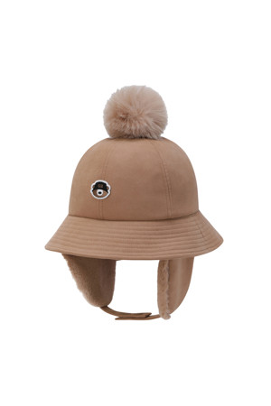 (W) Corduroy Earflap Bucket Hat