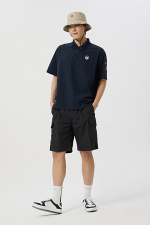 Ribstop Midi-Length Shorts