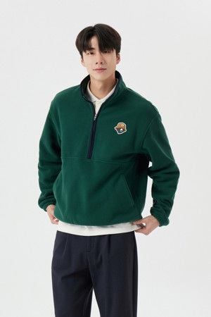 Soft Touch Half Zip-up T-shirt