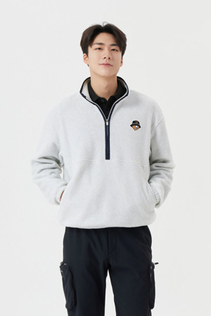 Soft Touch Half Zip-up T-shirt