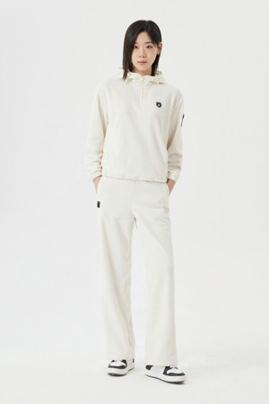 (W) Fleece Pants_IVORY-a