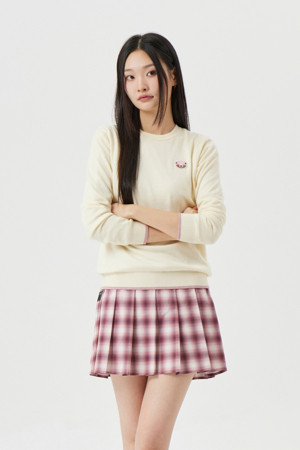 (W) Windproof Lining Pullover Knit