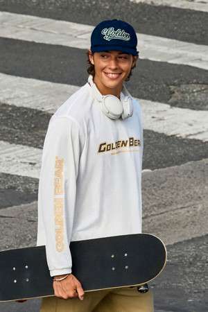 (U) Graphic Mesh LS T-shirt