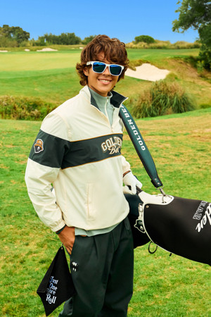 Tri-Color Caddie Bag