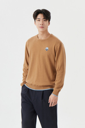 Windproof Lining Pullover Knit