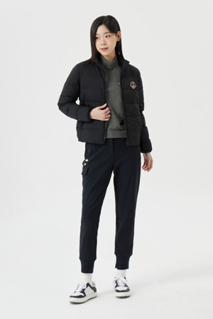 (W) Bonding Jogger Pants_BLACK-a