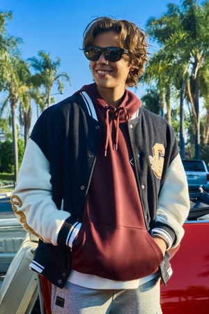 (U) Printed Back Hoody
