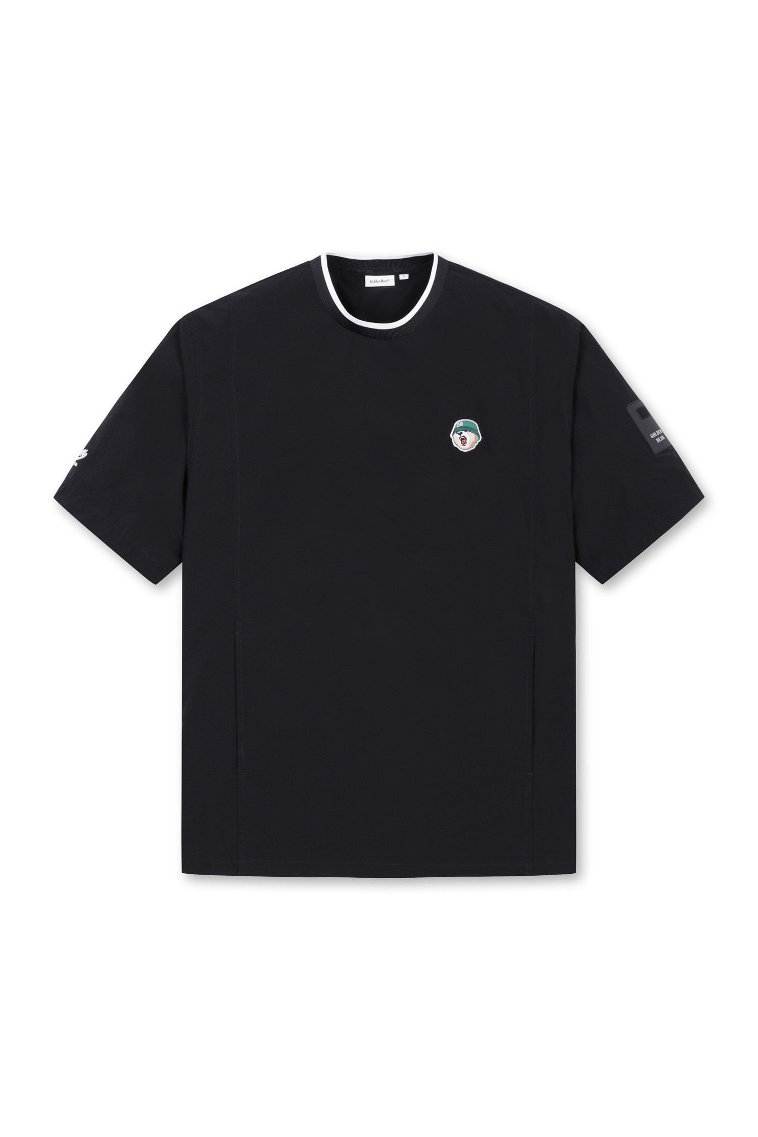 【GOLDEN BEAR】Victory Bear Woven Graphic Sweatshirt /追跡付 Victory Bear Woven Graphic Sweatshirt_Golden Bear - 코오롱몰
