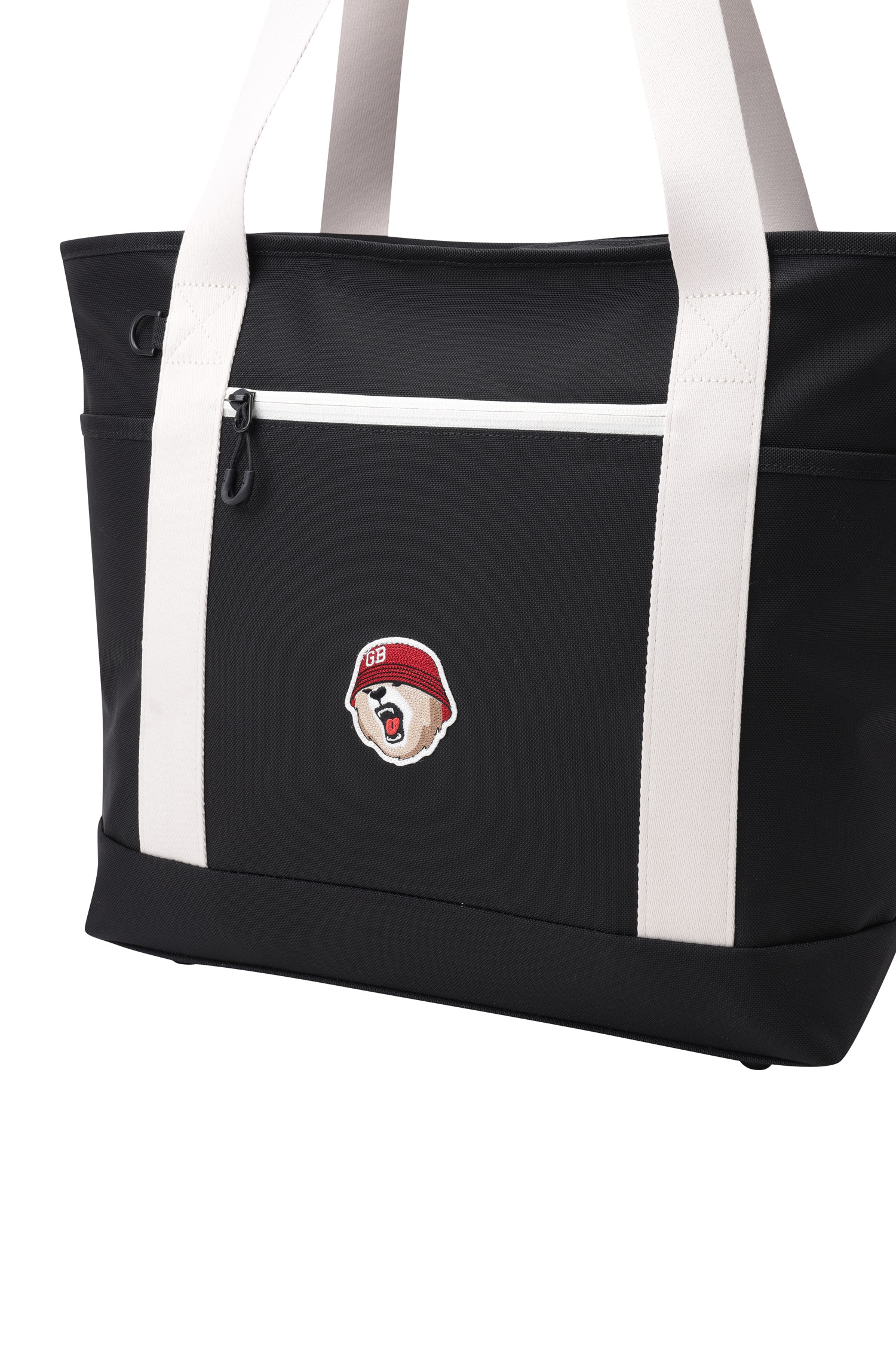 Canvas Contrast Boston Bag_Golden Bear - 코오롱몰
