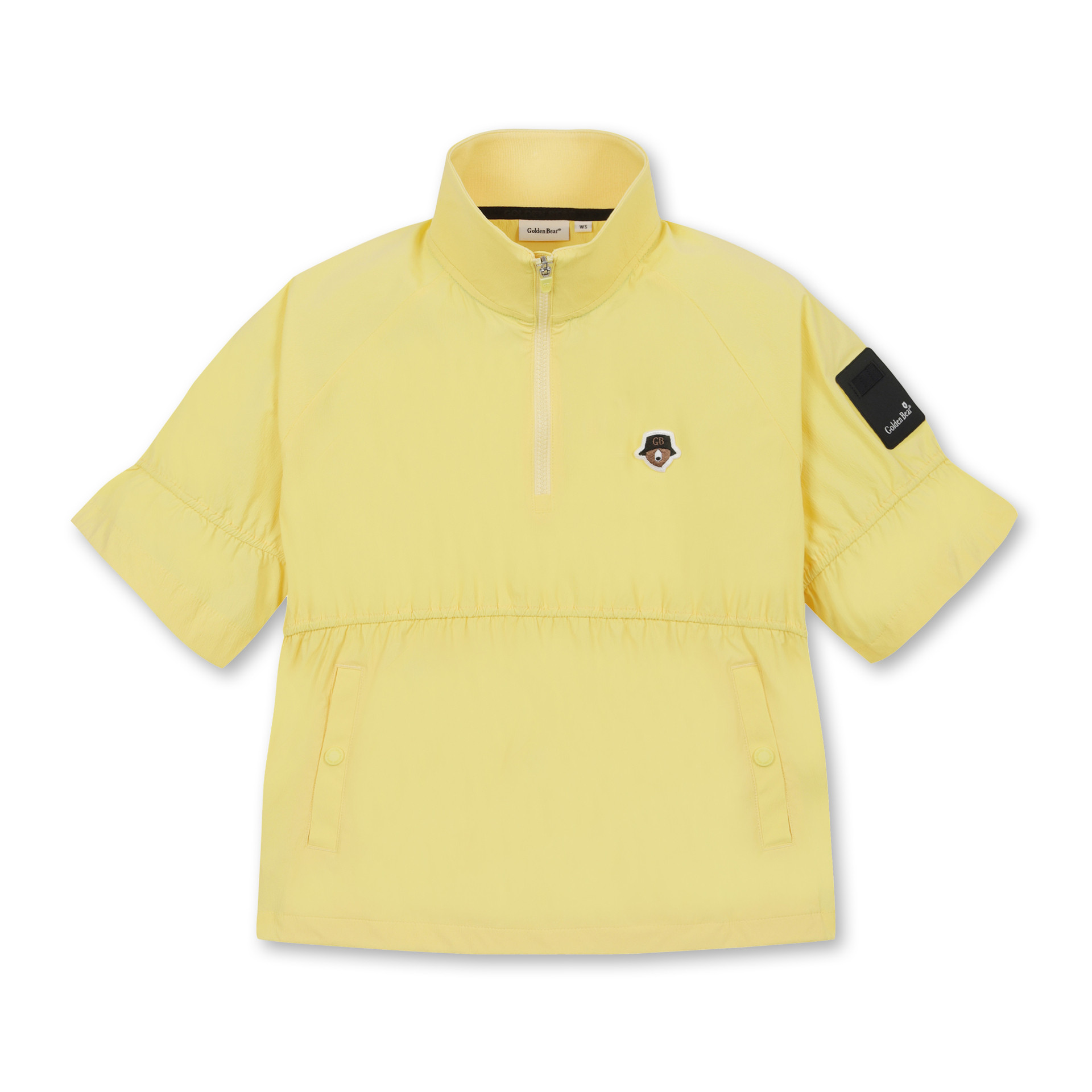(WOMEN) Shirred Half-Zip T-Shirt_G5TAM25231YEX 상세 이미지 3