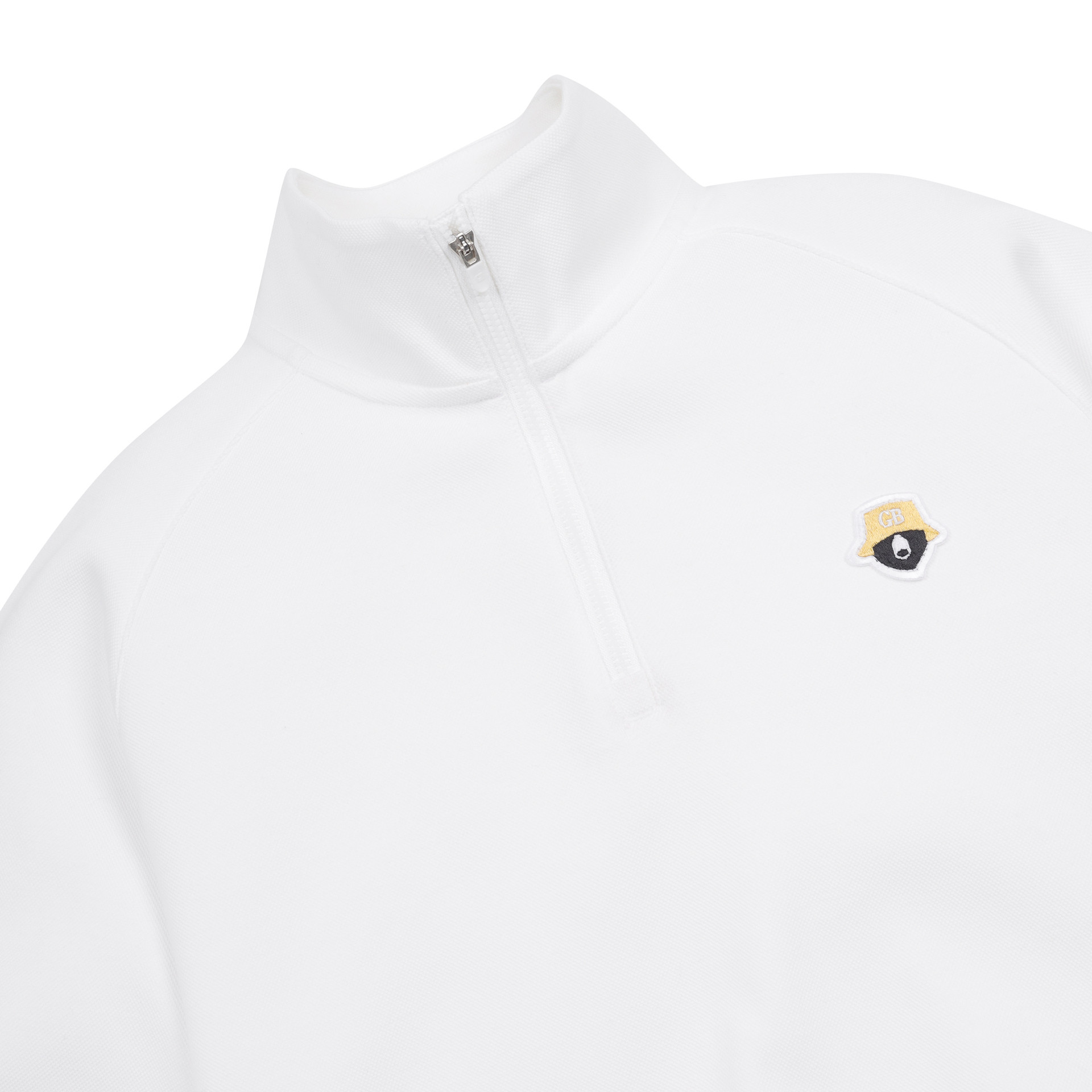 (WOMEN) Back Graphic Half-Zip T-shirt _G5TAM25101WHX 상세 이미지 5