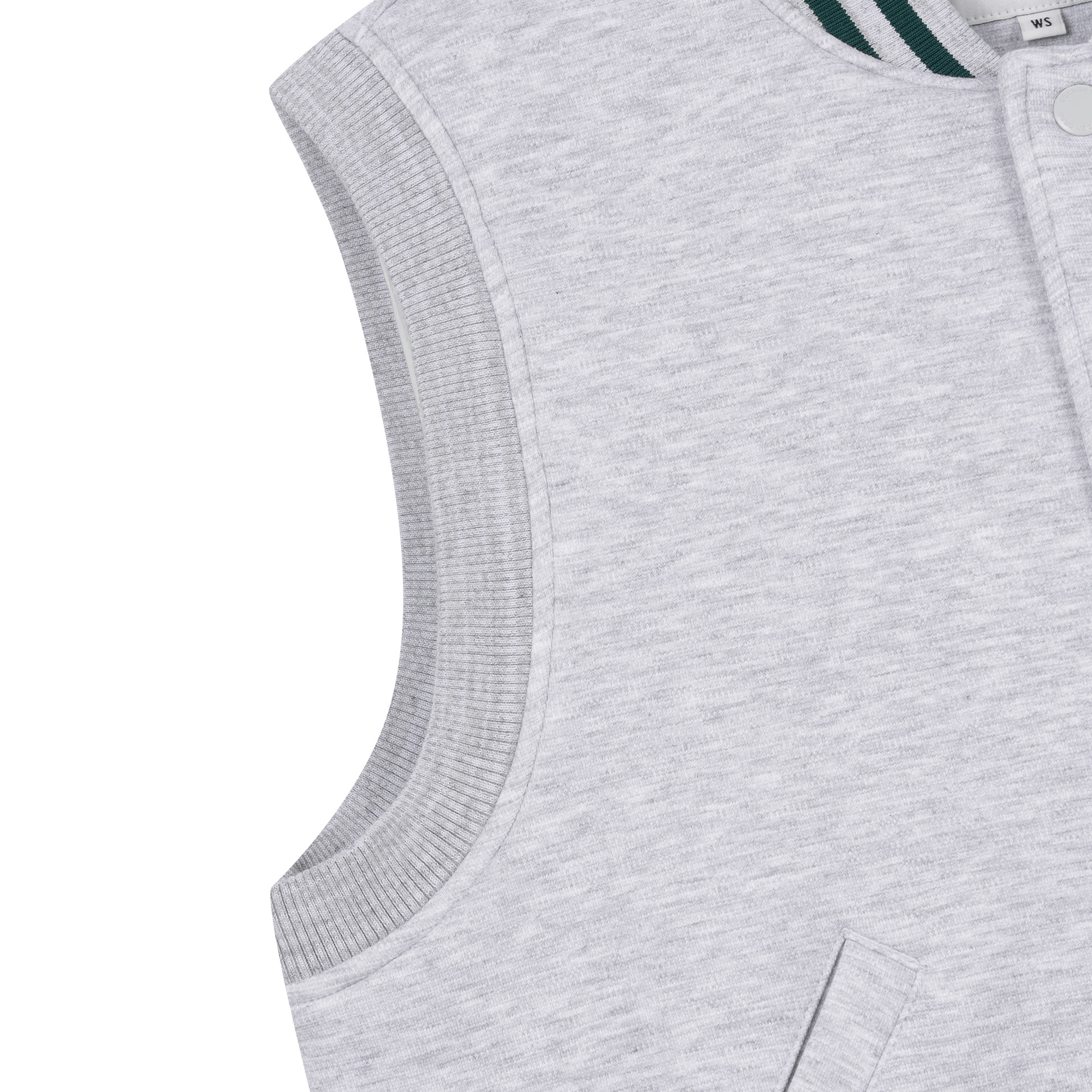 (WOMEN) Neoprene Varsity Vest  _G5VAM25111GYX 상세 이미지 9