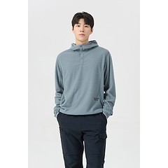 (남성) Fluffy Thermal Quarter Snap Down Mid-Layer-a