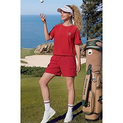 (W) Lightweight Woven Cargo Shorts -a