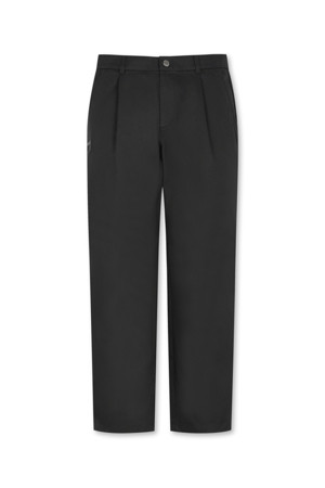 (M) Tucked Straight Fit Pants			 					