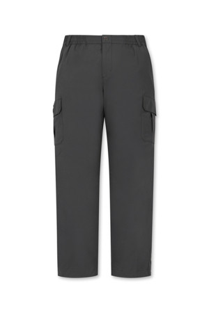 (M) Stretch Nylon String Jogger Pants_GREY-a