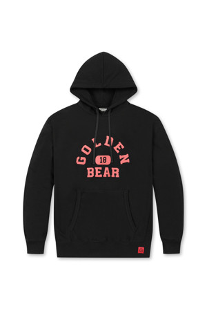 (M) Curved Logo Hoody