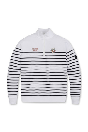 (U) Striped Polo T-shirt
