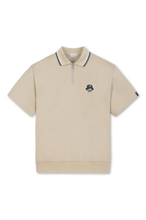 (M) Essential Collar Soft-Touch Sweatshirt				 					 					_BEIGE-a