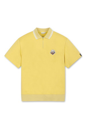 (M) Essential Collar Soft-Touch Sweatshirt				 					 					_YELLOW-a