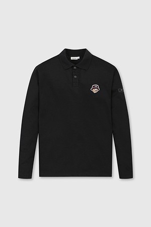 (공용) Polo Collar Essential LS T-shirt