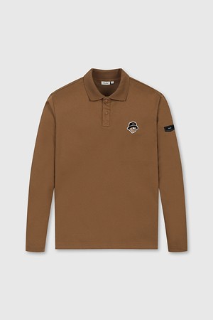 (공용) Polo Collar Essential LS T-shirt