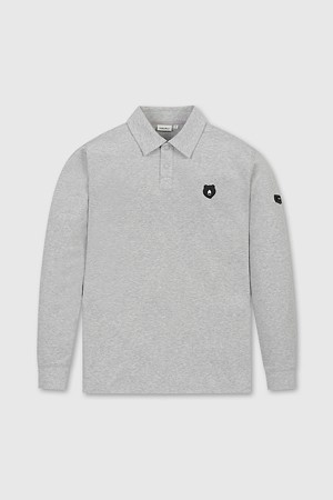 (공용) Essential Polo Collar LS T-shirt