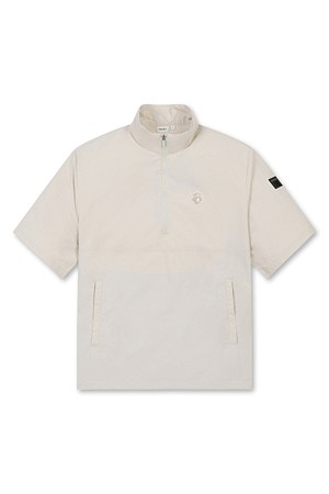 (U) Nylon Stand Collar Anorak