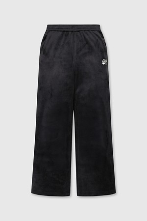 (여성) Velour Semi Wide Pants (SET UP)