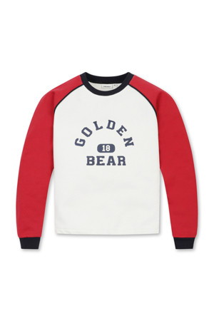(W) Color Blocked SweatShirt_RED-a