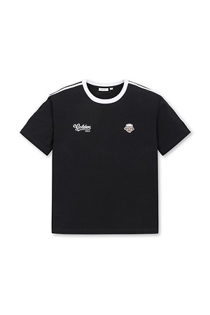 (W) Mesh Lined Sleeve T-shirt