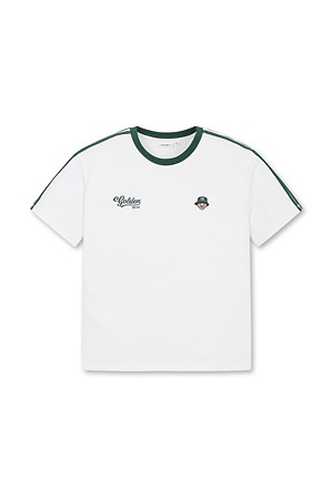 (W) Mesh Lined Sleeve T-shirt