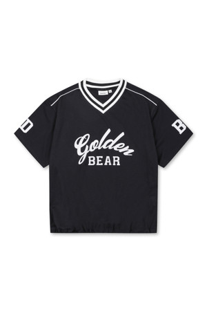 (W) Graphic Mesh T-shirt	_BLACK-a