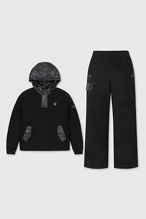 (여성) Woven Hybrid Fleece Hoody Set