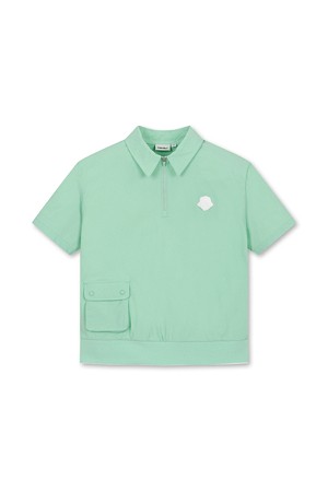 (W) Pocket Short Anorak